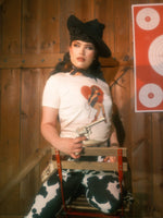 Load image into Gallery viewer, Heart Wrangler Fitted Tee