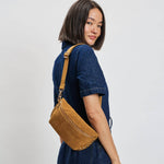 Load image into Gallery viewer, Gizelle-Suede Belt Bag