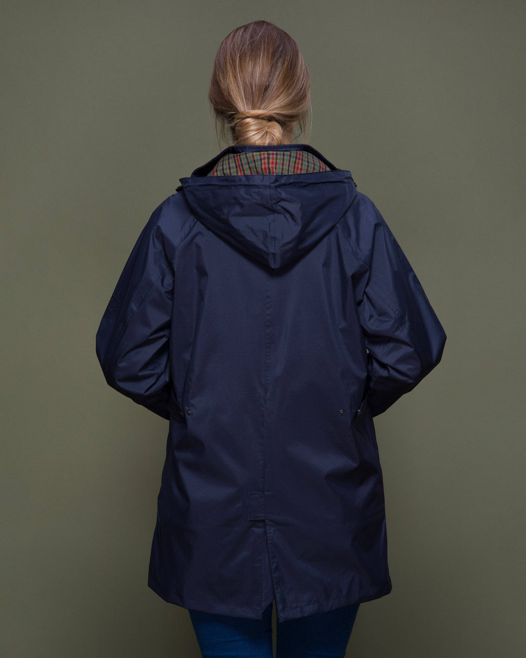 Oxford Waterproof Coat Navy