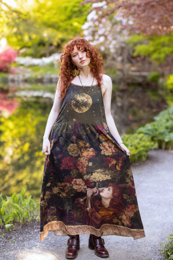 The Messenger Maxi Slip Dress