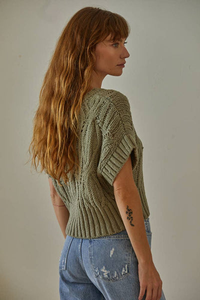 Chunky Cotton Knitted Top