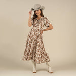 Load image into Gallery viewer, La Dahlia Whataburger Dress
