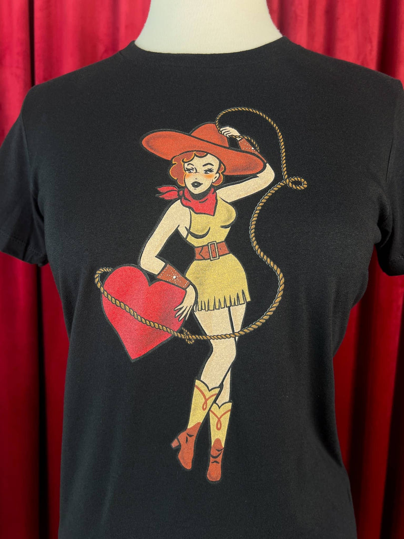 Heart Bandit Fitted Tee