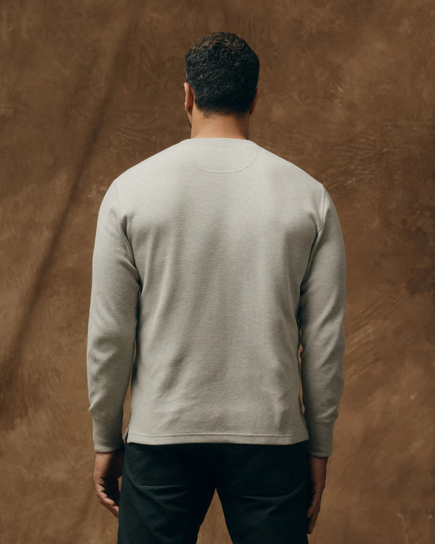 Waffle Knit Henley