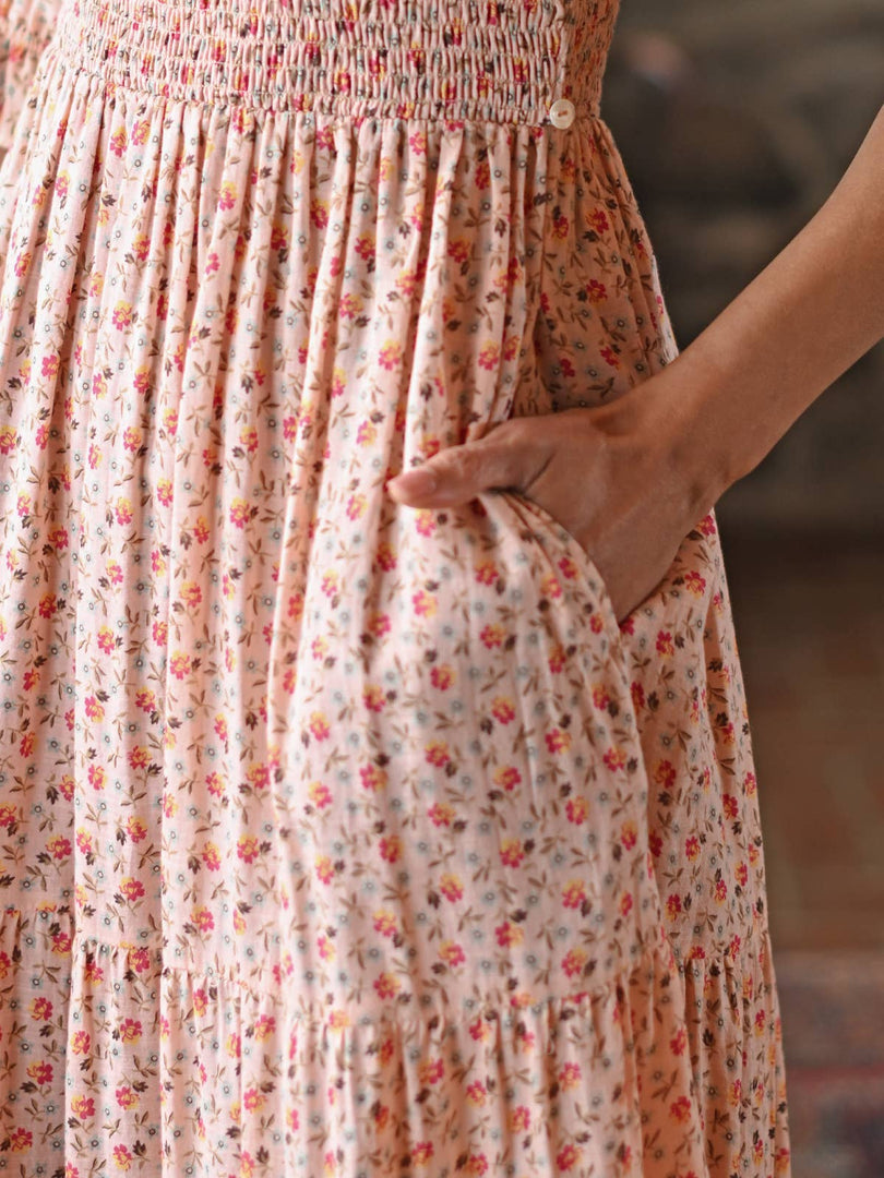 Adelina Smocked Dress
