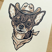 Brown Chihuahua Cowdog