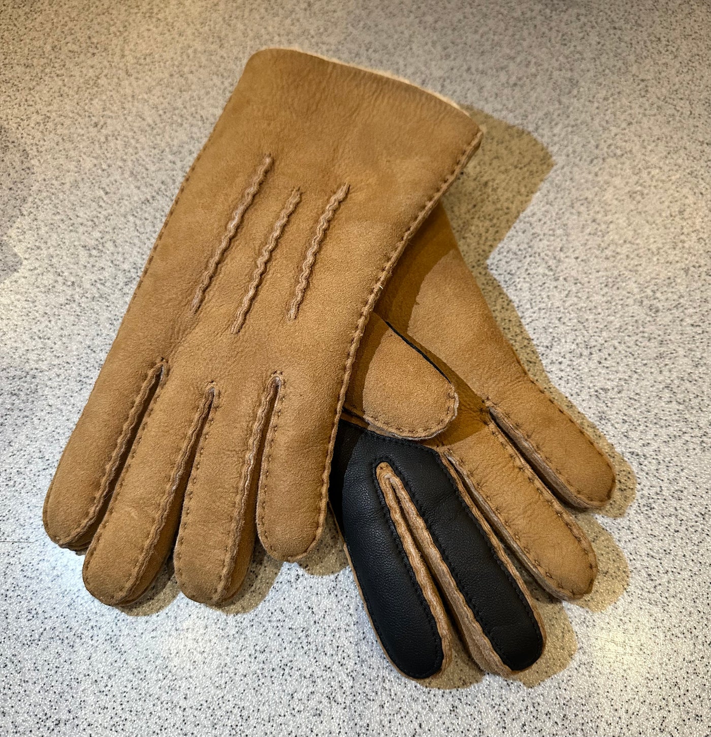 Men's Sheepskin 3 Point Gloves