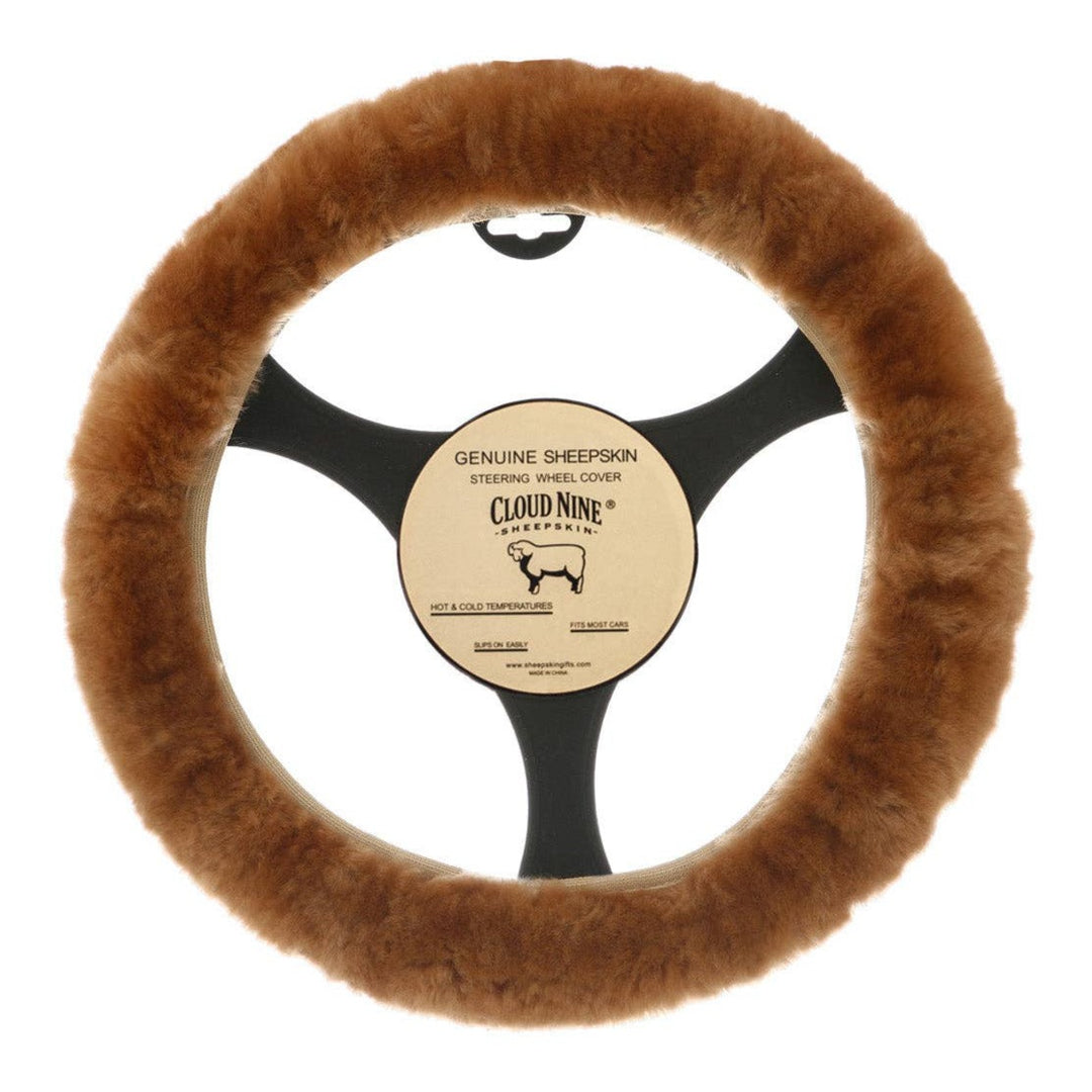 Sheepskin Steering Wheel Cover