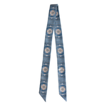Load image into Gallery viewer, Blue Cross Twilly Scarf