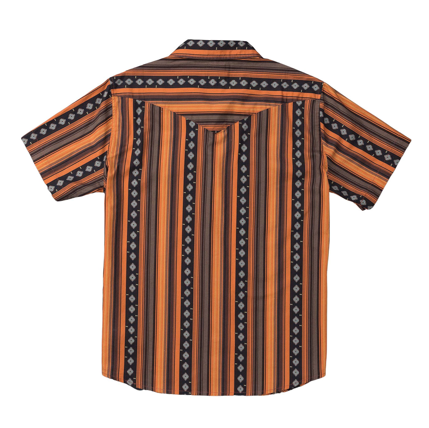 Serape Pearl Snap Short Sleeve