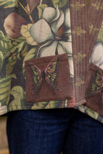 Load image into Gallery viewer, Fleur De Lune Fleece Cottage Cardigan Jacket
