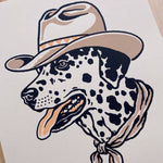 Load image into Gallery viewer, Dalmatian Cowdog - Signed Silkscreen Print