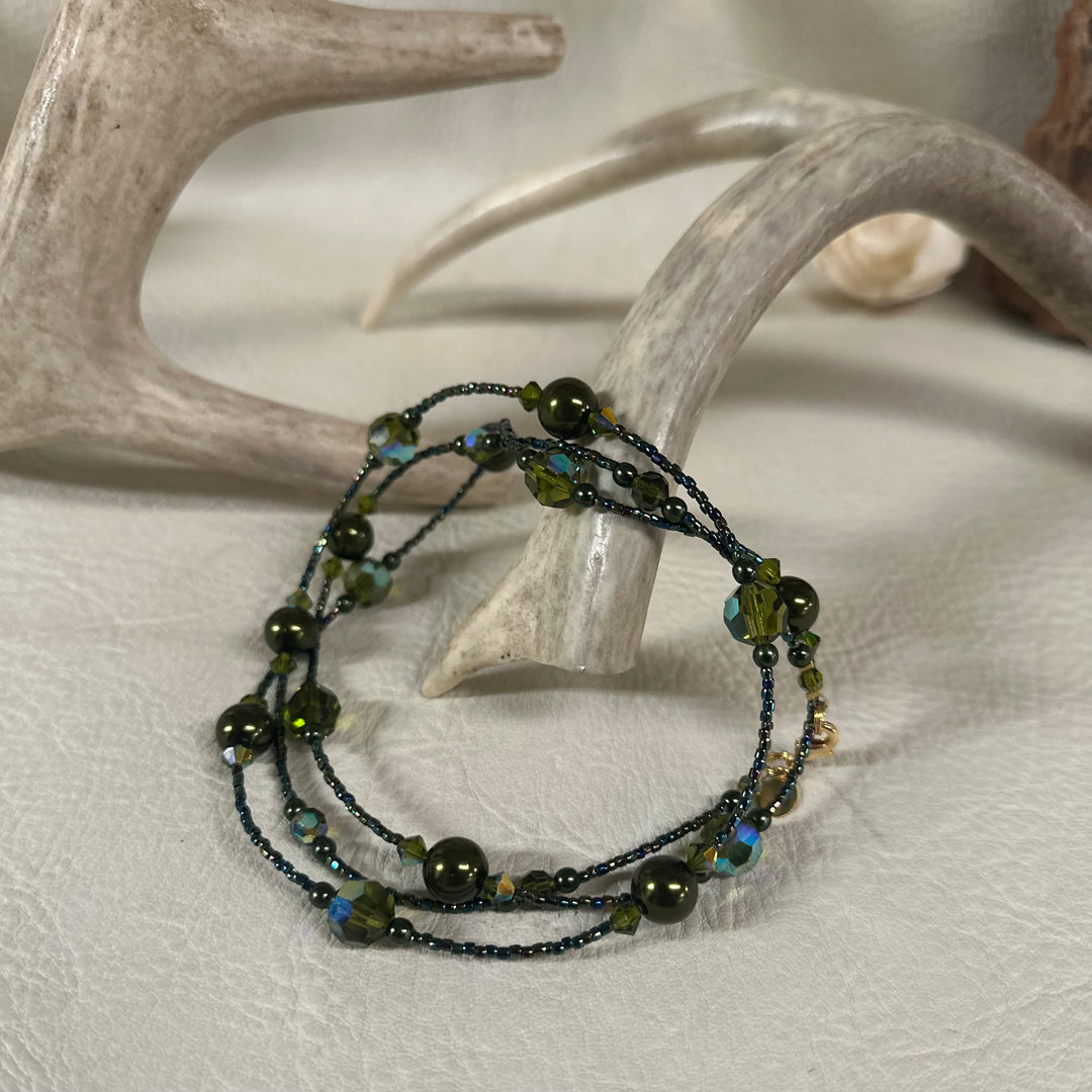 Preciosa Crystal/Pearl Necklaces