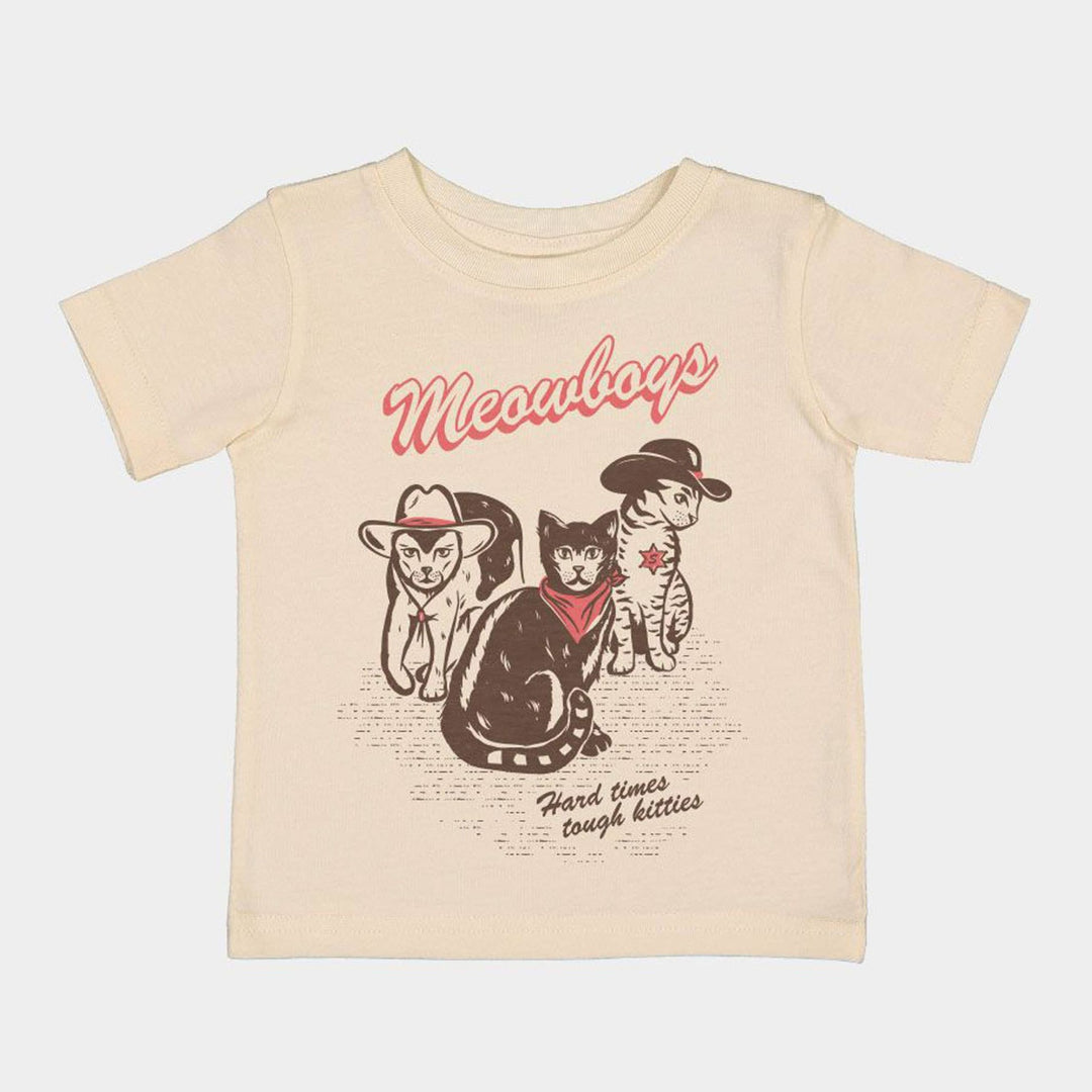 Meowboys Western Kids Tee