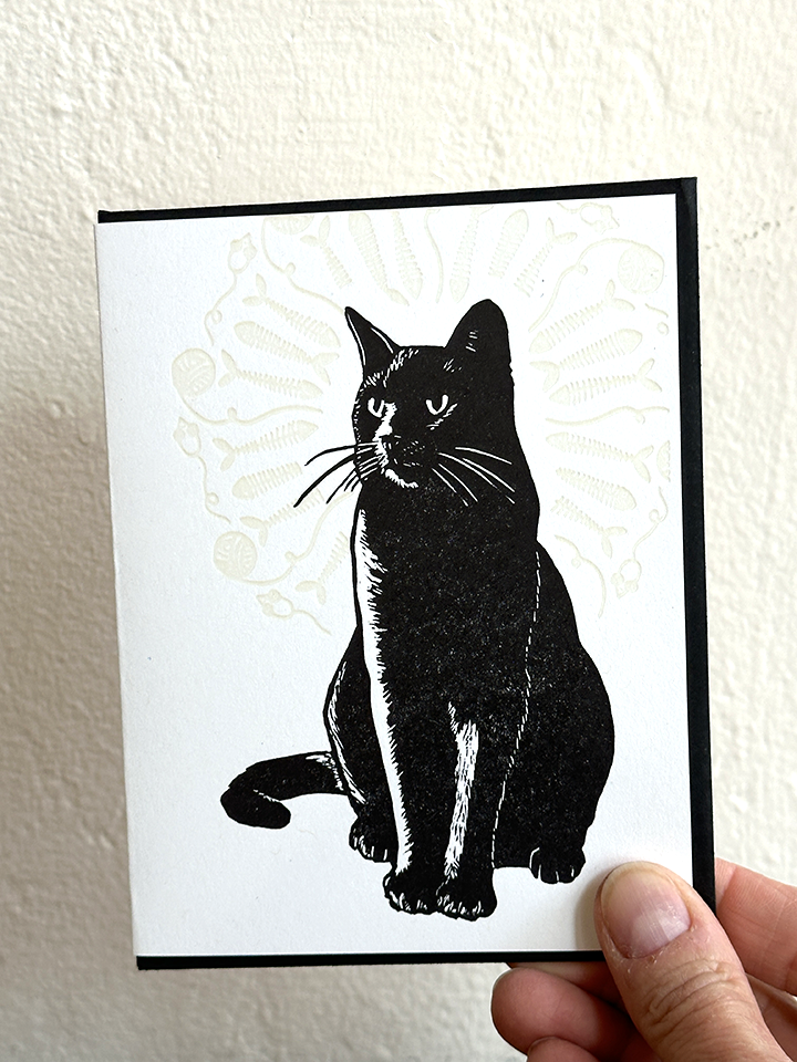 Black Cat Card