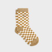 Checkered Cotton Socks