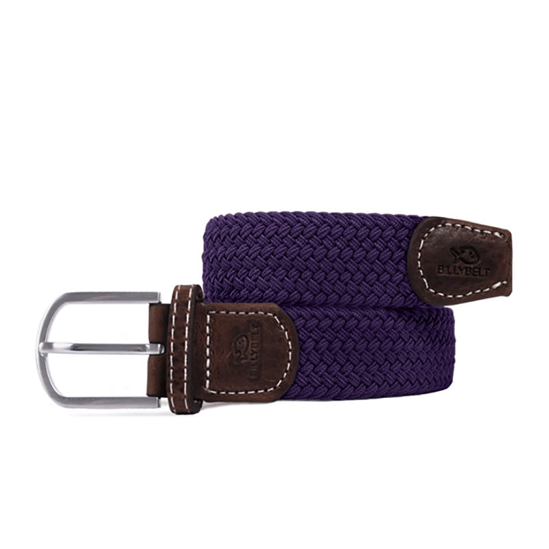 Astral Purple Woven Elastic Belt