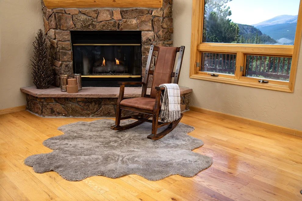 Sexto Shorn Curly Sheepskin