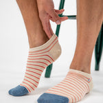 Load image into Gallery viewer, Thin Striped Ankle Socks
