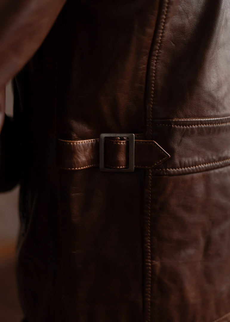 Bryce Cow Leather Jacket