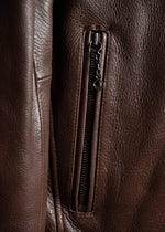 Load image into Gallery viewer, Bryce Cow Leather Jacket
