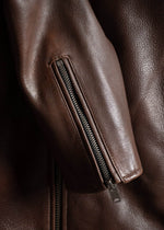 Load image into Gallery viewer, Bryce Cow Leather Jacket