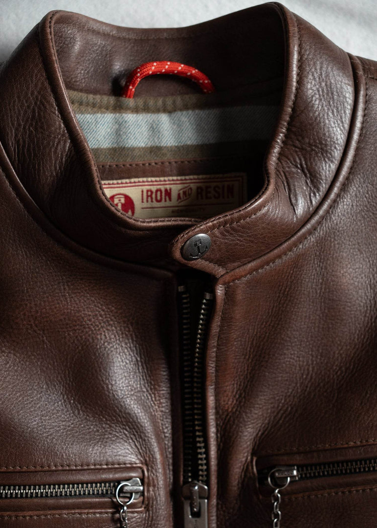 Bryce Cow Leather Jacket