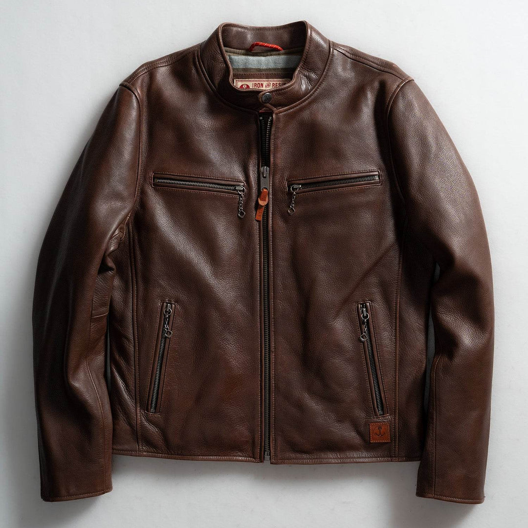 Bryce Cow Leather Jacket