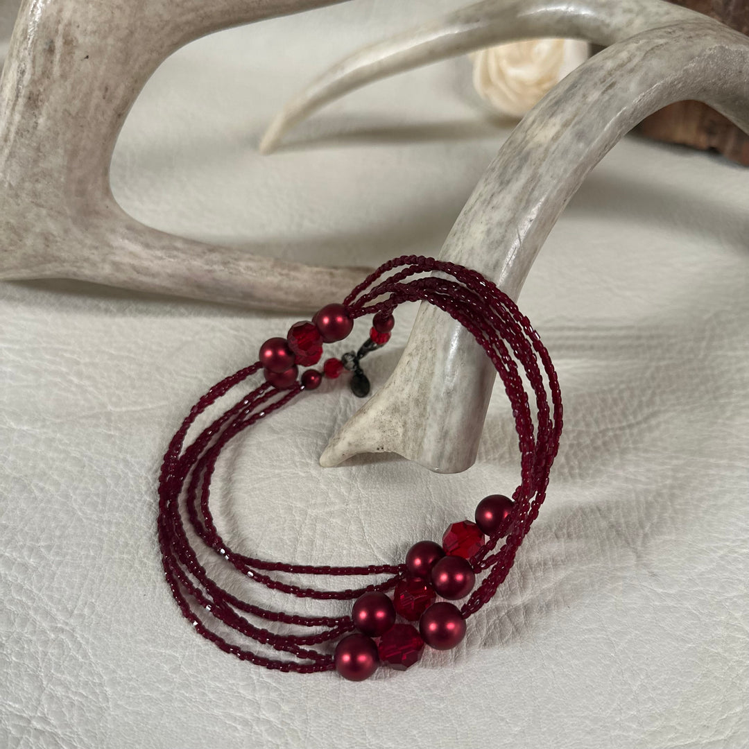Preciosa Crystal/Pearl Necklaces