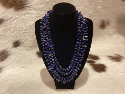 4-Strand Lapis Lazuli Necklace