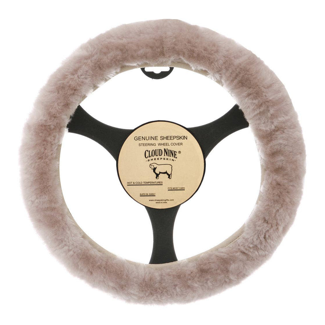 Sheepskin Steering Wheel Cover