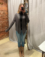 Load image into Gallery viewer, California Cardi Charcoal
