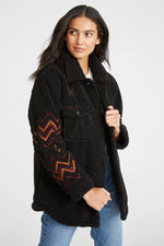 Load image into Gallery viewer, Sheeba Black Jacket
