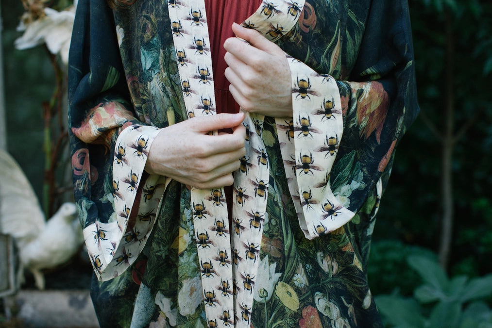 I Dream In Flowers Bamboo Kimono