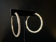 Large Hoop Rhinestone