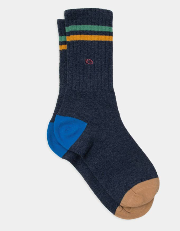 Retro Combed Cotton Socks