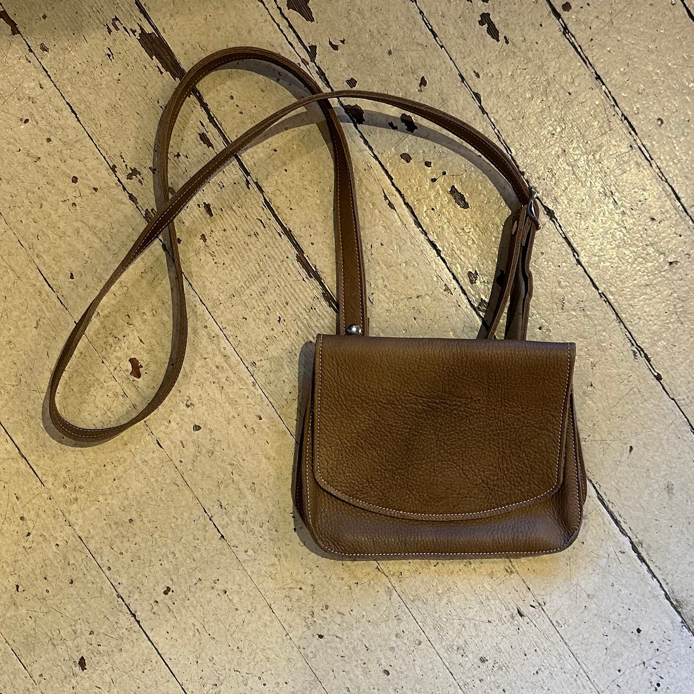 Crossbody Tan Leather Purse