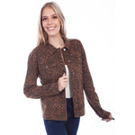Load image into Gallery viewer, Leopard Denim Jacket

