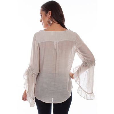 Raglan Crochet Blouse