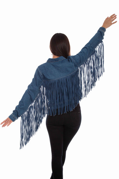 Fringe Denim Jacket