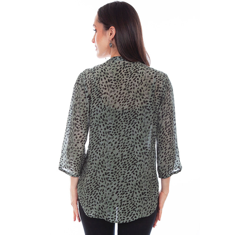 Leopard Print Blouse