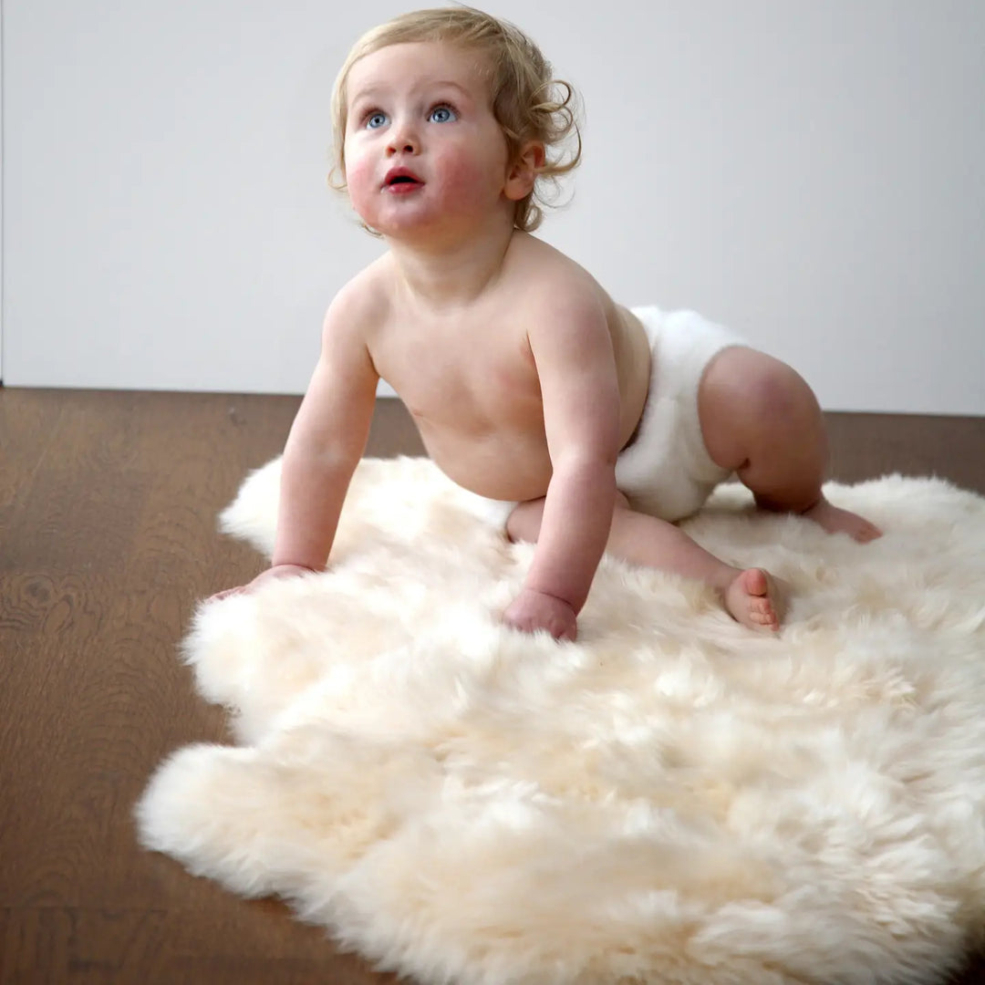 Long Wool Infant Rug