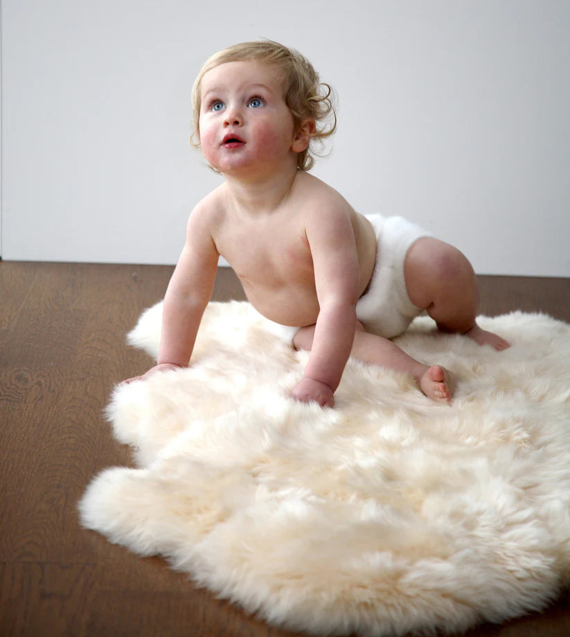 Long Wool Infant Rug