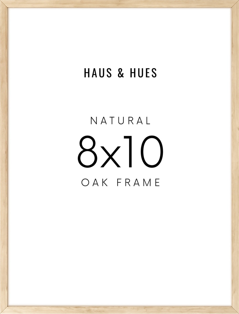 8x10 Oak Frame