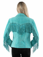 Load image into Gallery viewer, Classic Suede Fringe Jacket