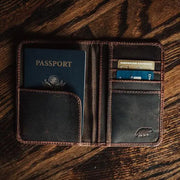 Buffalo Leather Passport Cover