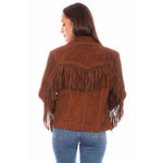 Load image into Gallery viewer, Classic Suede Fringe Jacket