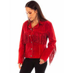 Load image into Gallery viewer, Classic Suede Fringe Jacket