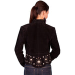 Load image into Gallery viewer, Suede Concho Jacket
