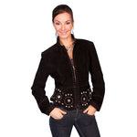 Load image into Gallery viewer, Suede Concho Jacket
